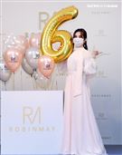 Ella出席Robinmay一日店長活動。（記者邱榮吉/攝影）