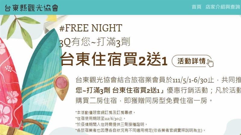 驚爆退訂潮！台東搶救住宿2晚送1晚