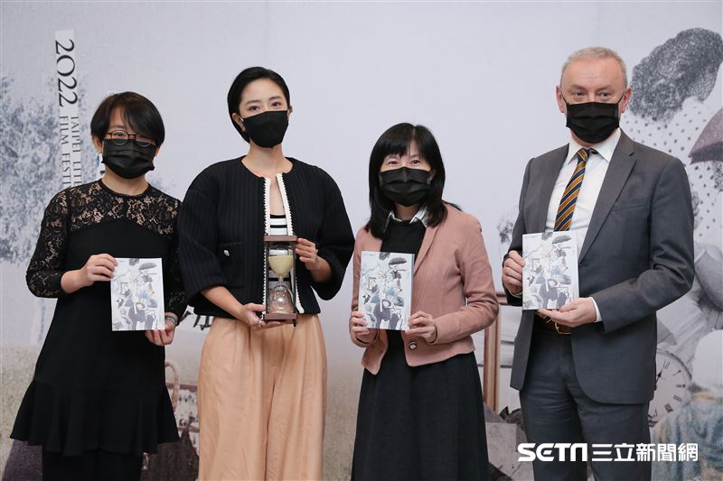 桂綸鎂擔任特別嘉賓，出席2022臺北文學閱影展。（圖／記者楊澍攝影）