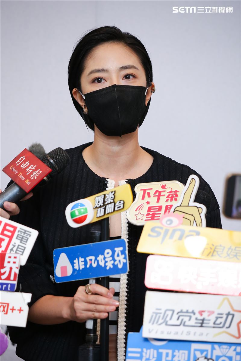 桂綸鎂擔任特別嘉賓，出席2022臺北文學閱影展。（圖／記者楊澍攝影）