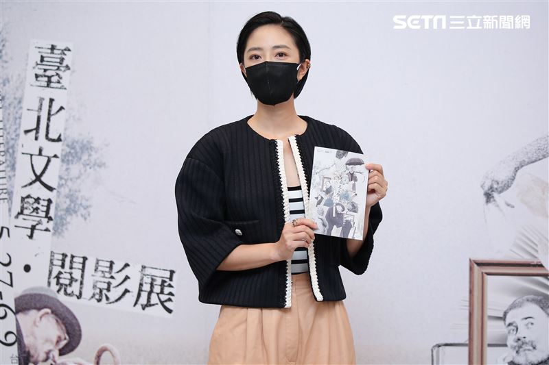 桂綸鎂擔任特別嘉賓，出席2022臺北文學閱影展。（圖／記者楊澍攝影）