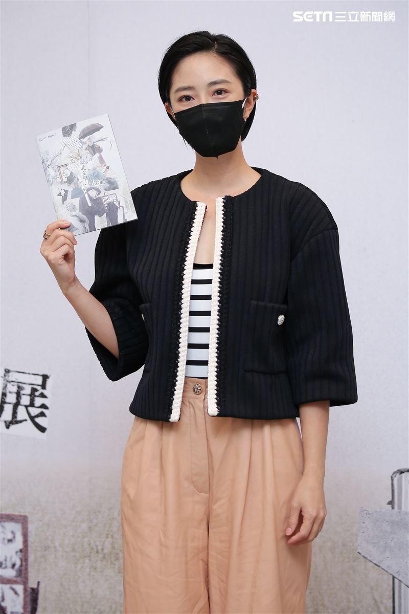 桂綸鎂擔任特別嘉賓，出席2022臺北文學閱影展。（圖／記者楊澍攝影）