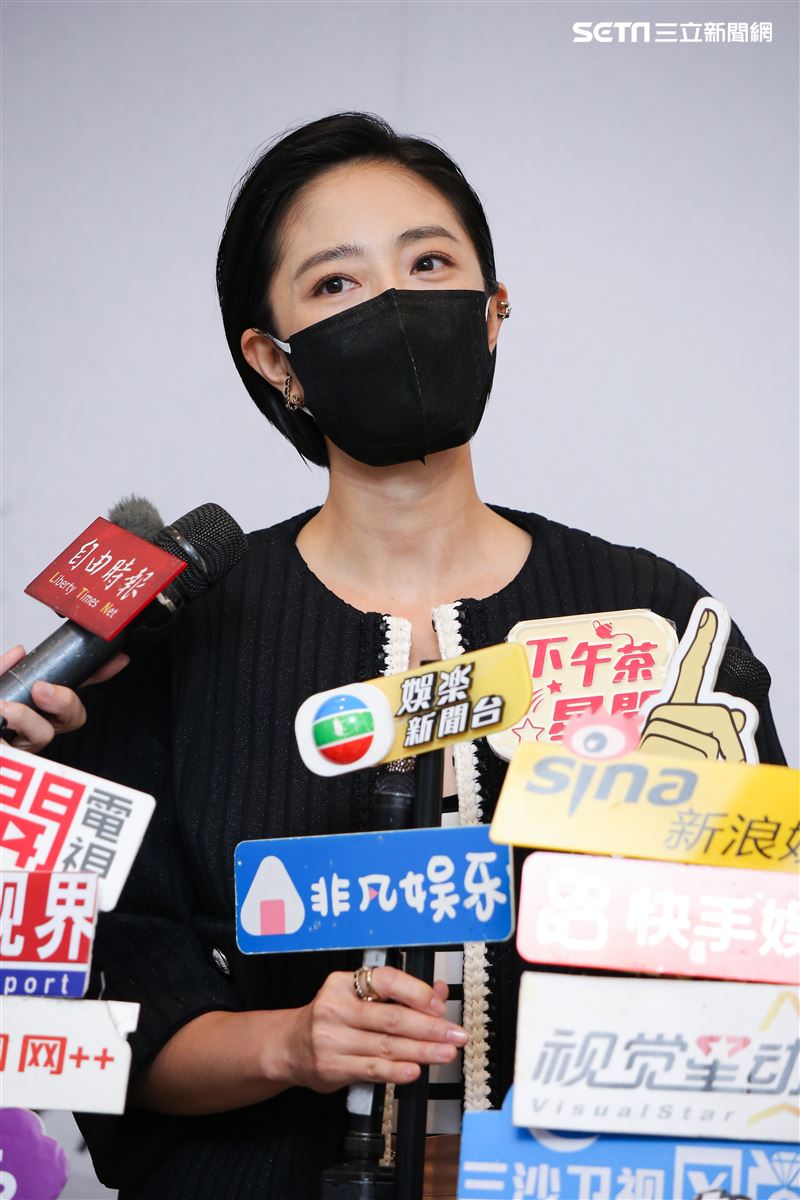 桂綸鎂擔任特別嘉賓，出席2022臺北文學閱影展。（圖／記者楊澍攝影）