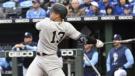 ▲加洛（Joey Gallo）陽春砲攻下洋基唯一1分。（圖／美聯社／達志影像）