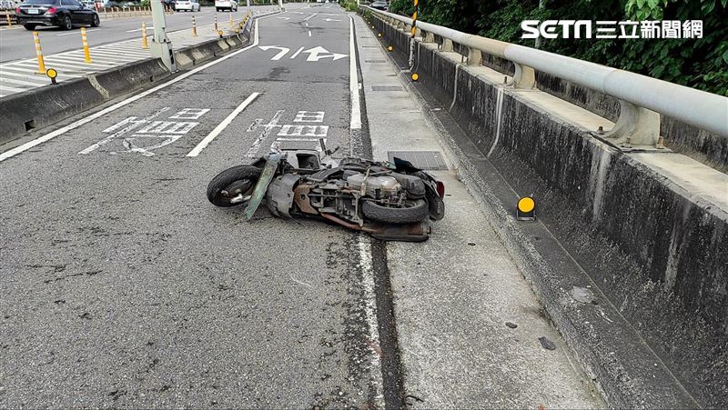 離奇自撞分隔島　北投婦頭部重創慘亡