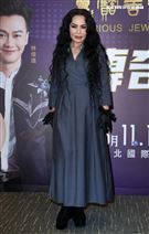 潘越雲出席「2022歌之饗宴V-傳奇歌后」演唱會記者會。（記者邱榮吉/攝影）