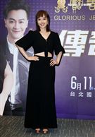 顏伶安出席「2022歌之饗宴V-傳奇歌后」演唱會記者會。（記者邱榮吉/攝影）