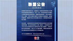 T1最後5戰先暫停　聯盟統計共15名球員確診。T1 LEAGUE臉書