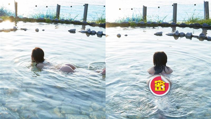 正妹玩水蜜臀浮出　網羞爆：吃布了