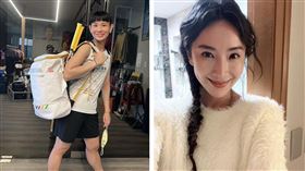 隋棠分享戴資穎的回覆。（合成圖／翻攝自戴資穎、隋棠IG）