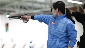 ▲台灣射擊好手高雅茹奪下我國本屆首銀。（圖／體育署提供）