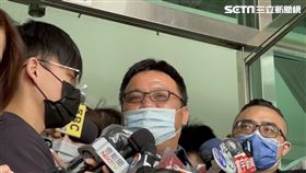 高登董事長劉緯澤聲稱他並未收到330萬元，仍被視為雙方引薦人。（圖／記者楊忠翰攝影）