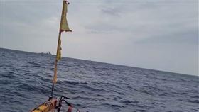 宜蘭蘇澳，中國航空母艦（圖／船長提供）