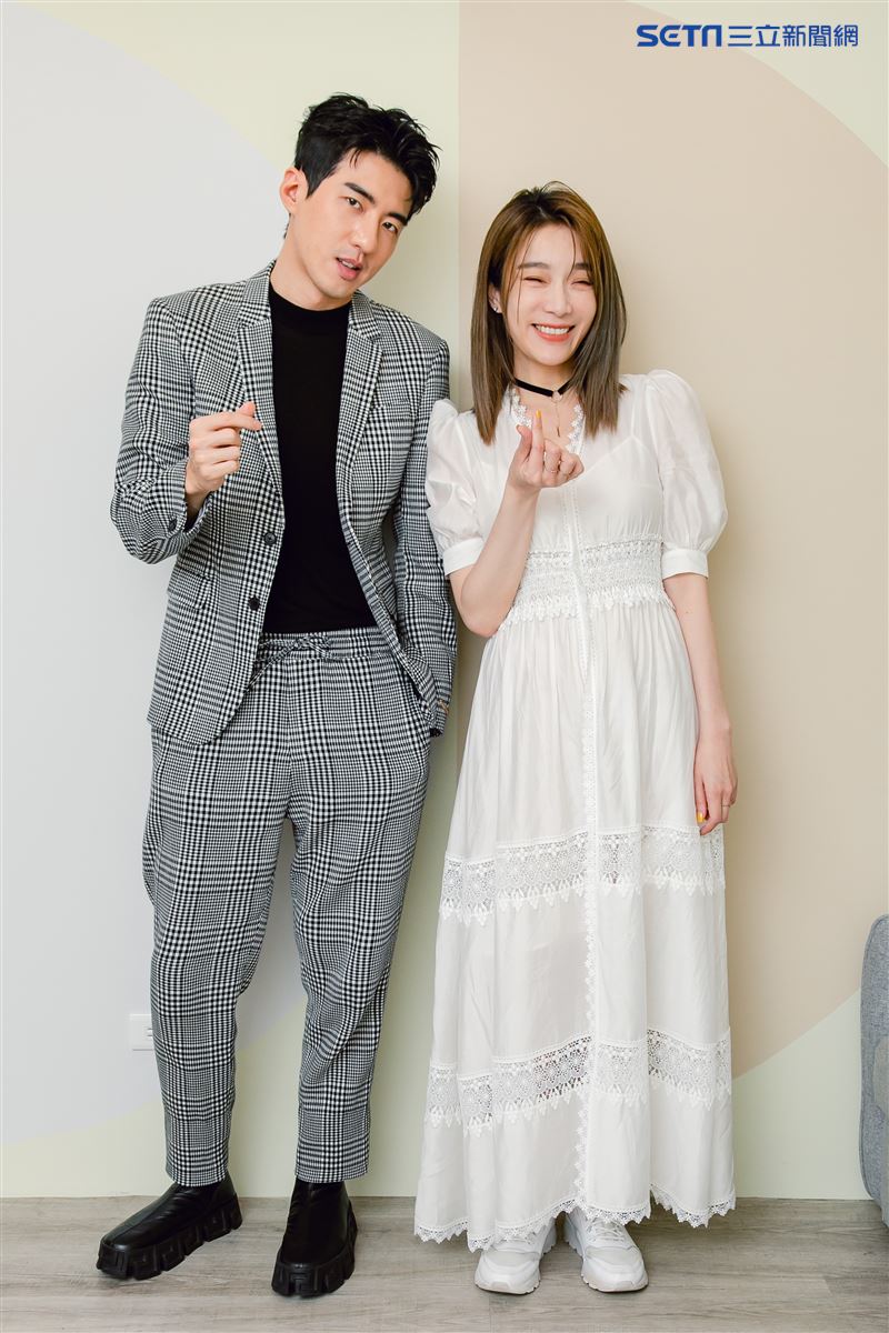 《售命》傅孟柏、蔡淑臻三立新聞網專訪。（圖／記者楊澍攝影）