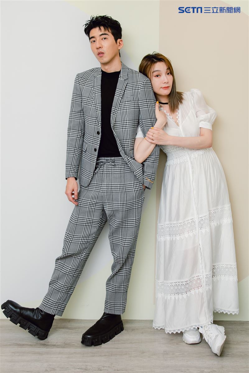 《售命》傅孟柏、蔡淑臻三立新聞網專訪。（圖／記者楊澍攝影）