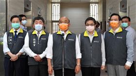 行政院長蘇貞昌今（7）日上午出席「嚴重特殊傳染性肺炎中央流行疫情指揮中心」擴大防疫會議。（圖／行政院提供)