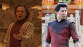 《月光騎士》伊森霍克。（圖／Disney+提供）、尚氣　劉思慕。（圖／迪士尼提供）