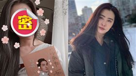 韓瑜（左）被網友說撞臉王祖賢（右）。（合成圖／翻攝自韓瑜、王祖賢臉書）