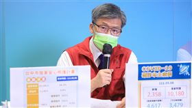 0508台中防疫記者會,台中衛生局長曾梓展（圖／台中市政府提供）