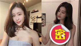 林真亦內衣自拍曬出「道歉視角」。（圖／翻攝自zhenyi_yuna IG）