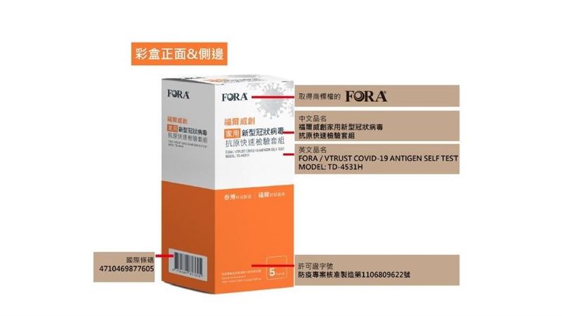 快篩試劑太搶手市場驚見仿冒快篩產品