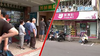 搶便宜快篩！藥局排滿、超商沒人擠