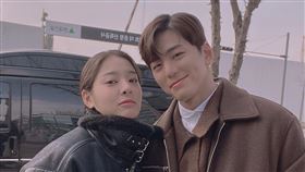 金旻奎、薛仁雅。（圖／翻攝自薛仁雅IG）