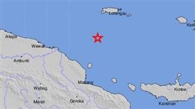 巴紐洛倫高附近地震 規模6.3（圖／翻攝自USGS）
