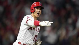 ▲大谷翔平敲出生涯首發滿貫砲。（圖／美聯社／達志影像）