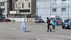 確診移工,跳窗,亡母,花蓮,翻攝畫面