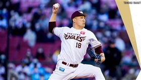 ▲東北樂天田中將大。（資料照／取自東北樂天FB）