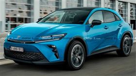 ▲豐田bZ3預想圖。（圖／翻攝Motor1網站）