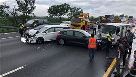 台南,國道1號,追撞,回堵,匝道口