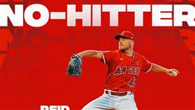 ▲洛杉磯天使Reid Detmers無安打比賽。（圖／取自MLB FB）