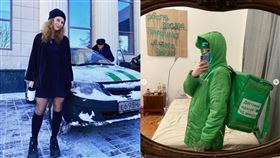 「暴動小貓」團長瑪麗亞逃離俄羅斯。 （圖／翻攝自《all_mary》IG、《lcshtn》IG）