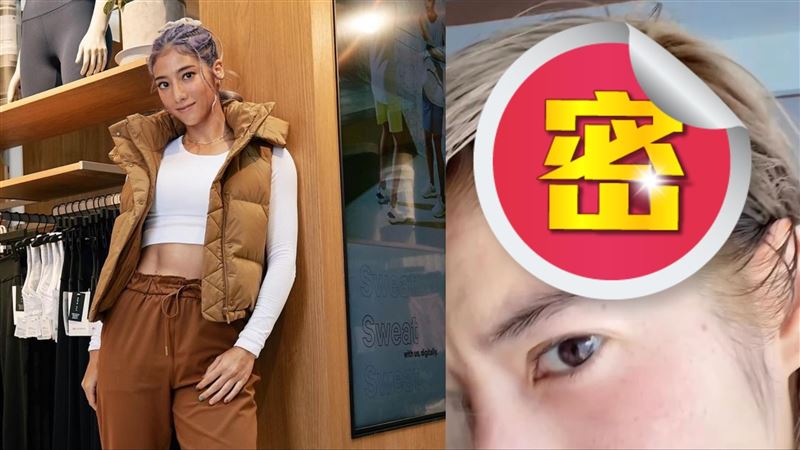 驚！混血女星赴陸拍戲　髮染9次險禿