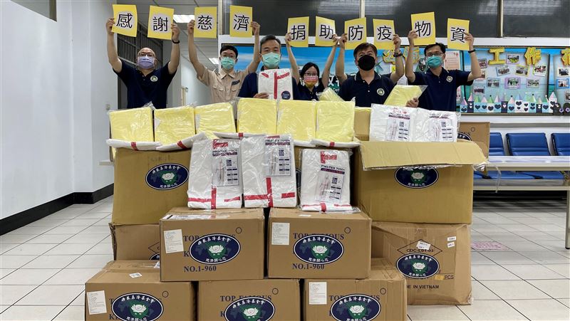助台北收容所防疫！慈濟慨贈千件物資