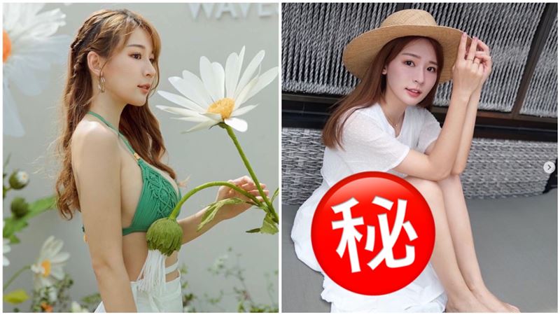 林莎洋裝「撩到腿根」白皙蜜腿全看光