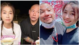 小嫻、金剛。（圖／翻攝自小嫻臉書直播）