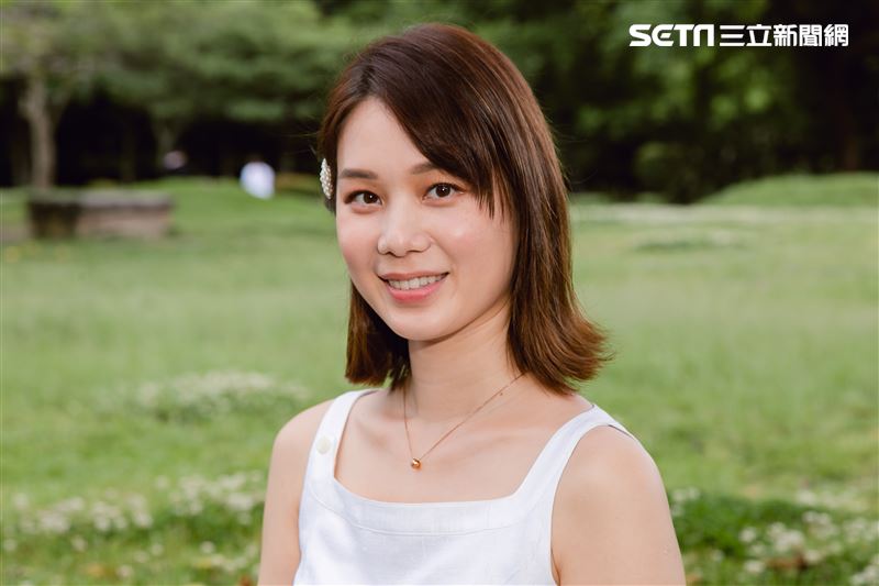 許乃涵三立新聞網專訪。（圖／記者楊澍攝影）
