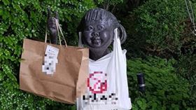 外送,雕像,小女孩,社區,爆廢公社