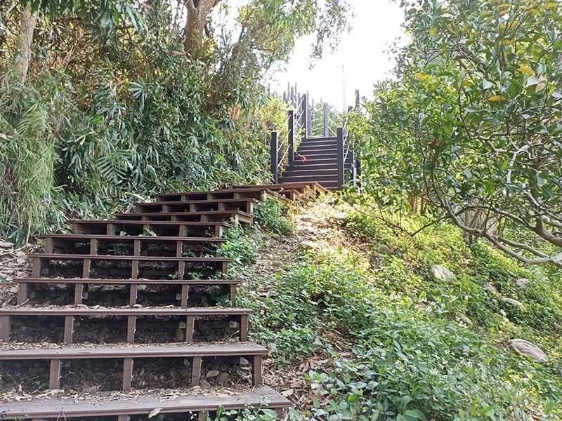 台中百年古道重新開啟　遠眺石岡水壩