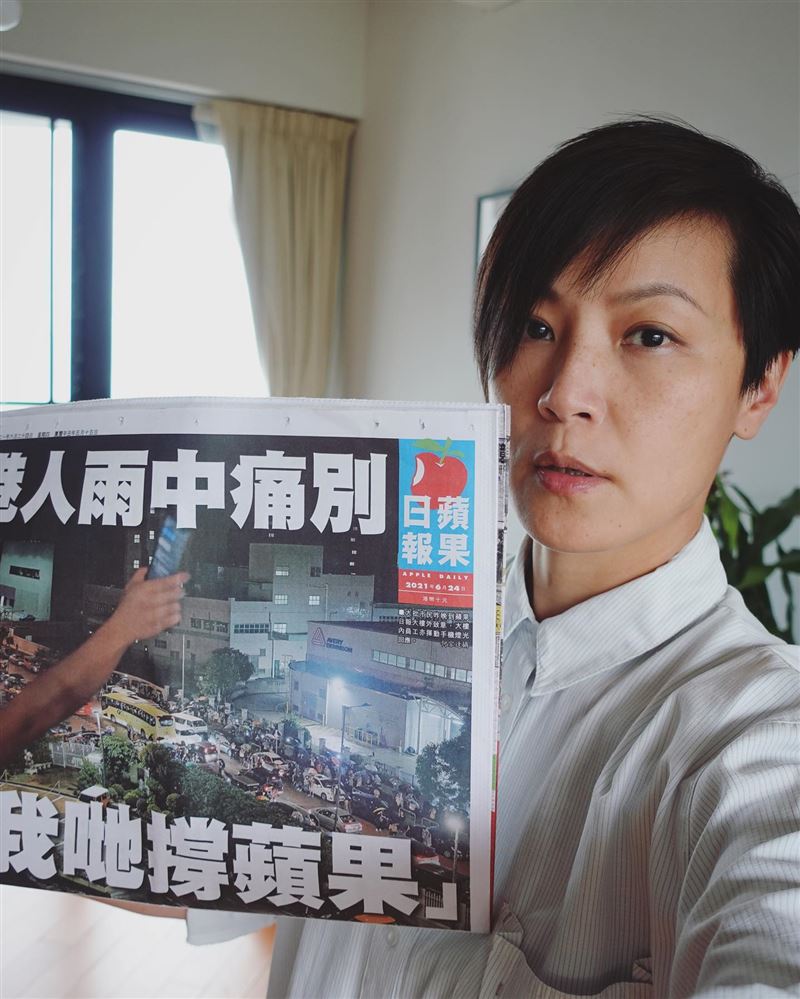 香港歌手何韻詩曾因支持社運遭港警逮捕獲釋。（圖／翻攝自HOCC）