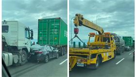 高雄,台88,紫爆,連環車禍