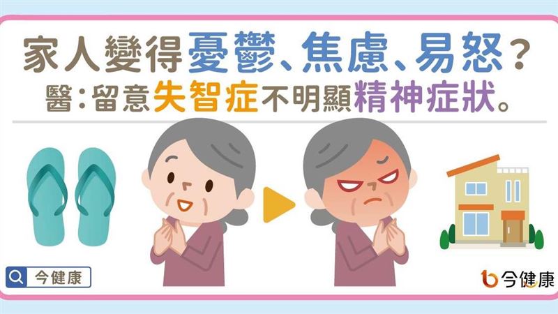 家人變易怒？：留意失智症不明顯症狀