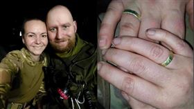 烏克蘭女兵嫁了！亞速鋼鐵廠定終身　3天後卻「新娘變寡婦」
（圖／翻攝自烏克蘭國民警衛隊官方臉書）