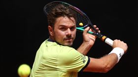 ▲3屆大滿貫男單冠軍瓦林卡（Stan Wawrinka）在羅馬大師賽連闖2關挺進男單16強。（圖／翻攝自Internazionali Bnl推特）