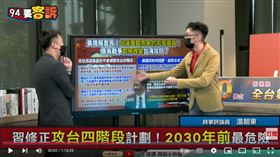 溫朗東表示中國可能運用假裝意外製造藉口出兵台灣