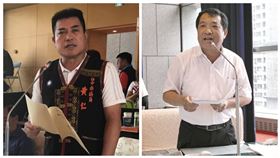 市議員吳顯森與市議員黃仁。（圖／翻攝雙方臉書）