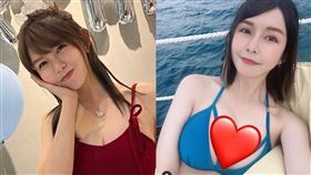 阿樂曬出比基尼辣照。（圖／翻攝自阿樂IG)